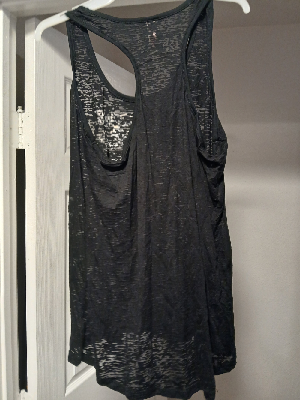No Boundaries Black Racerback Tank with Tiger Face Graphic - Picture 4 of 5